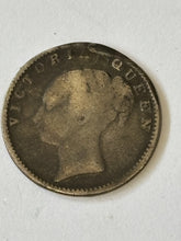 1840 Queen Victoria East India Company Silver Half Rupee Coin