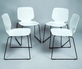 4 Pedrali - Babila Dining Chairs.