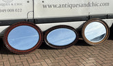 1930's Wall Mirrors. Bevelled Edge Glass.