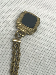 A Gold Plated Pocket Watch Chain
