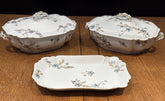Antique H&C HAVILAND DEPOSE LIMOGES SHLEIGER Tureens And Serving Platter
