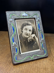 Art Noveau Style Silver Photo Frame