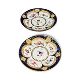 2 Rare Machin Highly Decorated Gilt Painted Plates