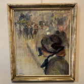 After Renoir. Oil On Canvas " Luncheon On The Boating Park " 71 X 61 Cms