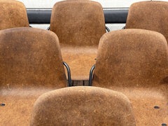 6 Designer Vepa Hemp Chairs. Stacking Chairs.