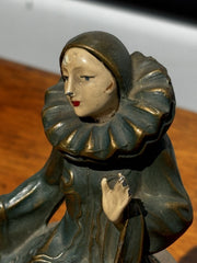 Art Deco Figurine Of Pierrot
