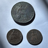3 Early British Coins