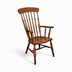 Antique Oak Windsor Armchair
