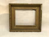 Antique Picture Frame In Gilt Wood & Plaster
