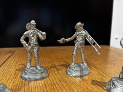 4 Dickensian Characters:- Chimney Sweep, Lamp Lighter, Rat Catcher, Muffin Man