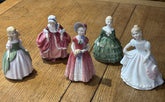 5 Royal Doulton Lady Figurines