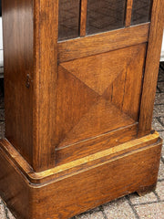 Art Noveau Oak Grandfather/ Longcase Clock