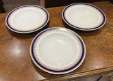 3 Royal Worcester Vitreous Antique Soups Bowls