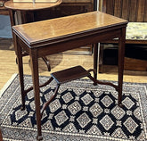 Antique Arts & Crafts Oak & inlaid Games / Card Table