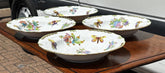 4 Herend Queen Victoria Large Soup Bowls