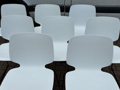 8 Pedrali - Babila Stacking Indoor / Outdoor Dining Chairs.