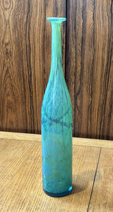 A very tall Maltese Mdina 'Ming' glass Bottle Vase By Michael Harris