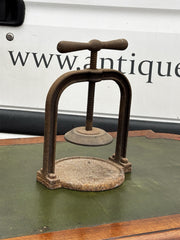 Antique Cast Iron Fruit / Juice Press