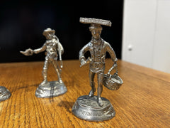 4 Dickensian Characters:- Chimney Sweep, Lamp Lighter, Rat Catcher, Muffin Man