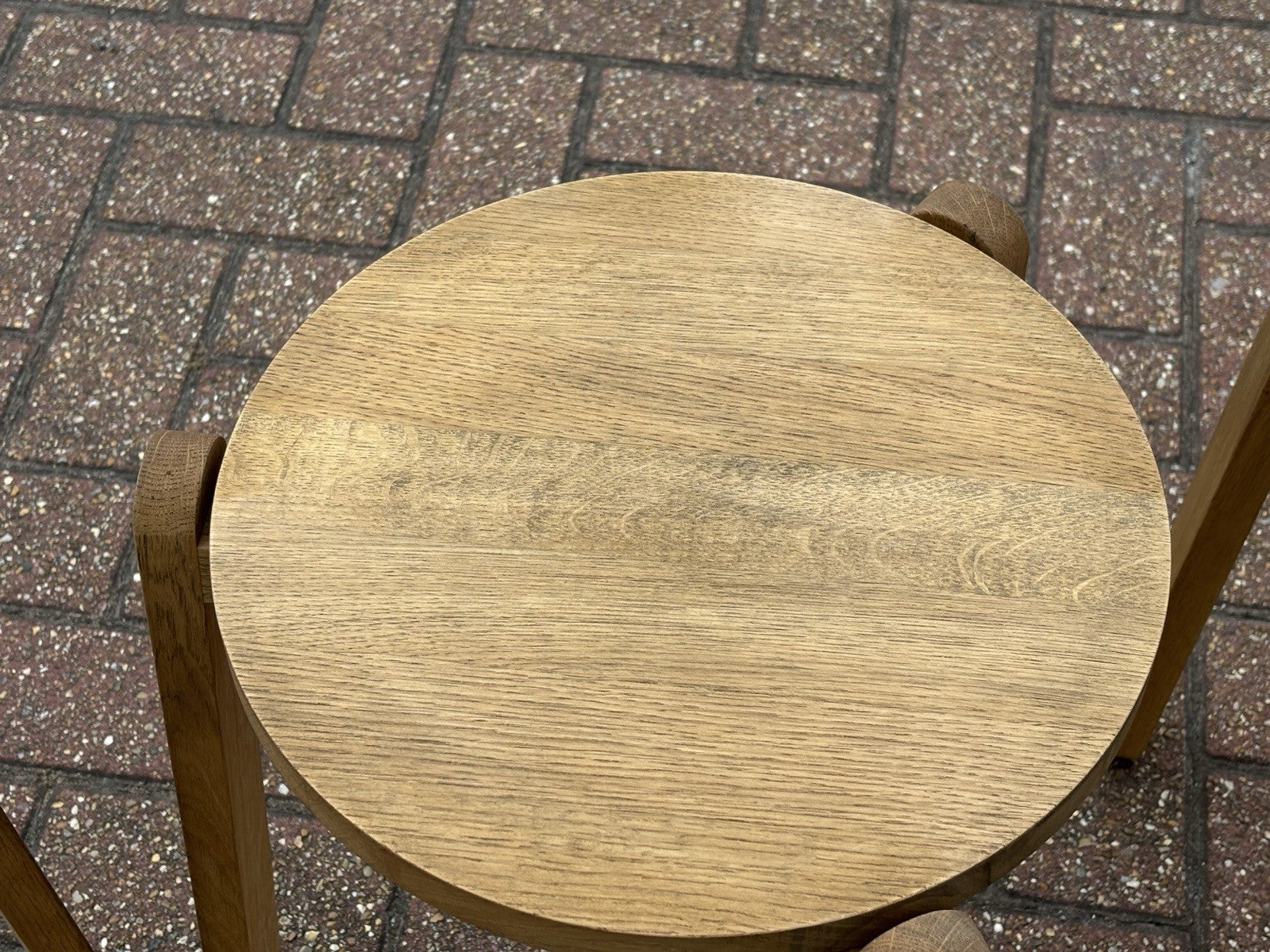 6 Oak Skagerak Nomad Designer Stacking Stools