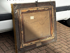19th C Gilt Framed Rendition of “The Blind Fiddler” Original by Sir David Wilkie