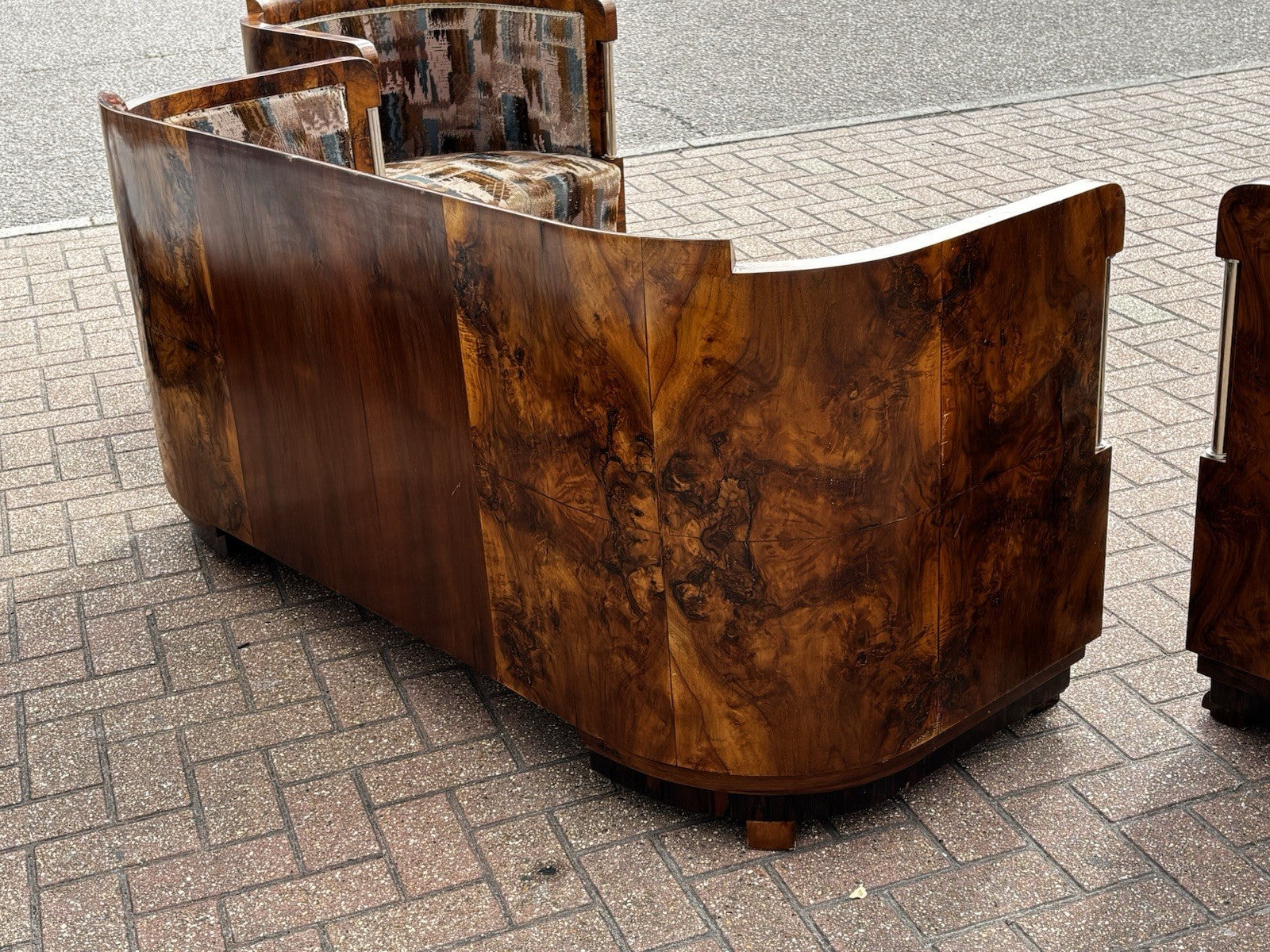 Art Deco 3 Piece Lounge Suite, Fab Condition For It's Age, Desirable dimensions.