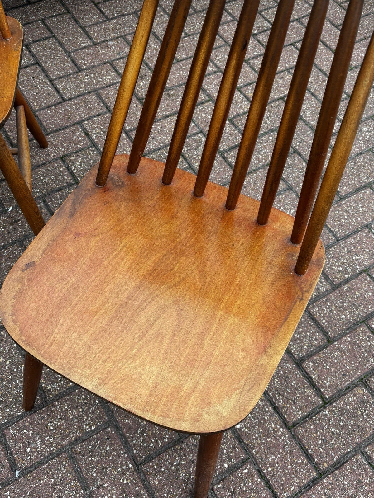4 Mid Century Dining Chairs.