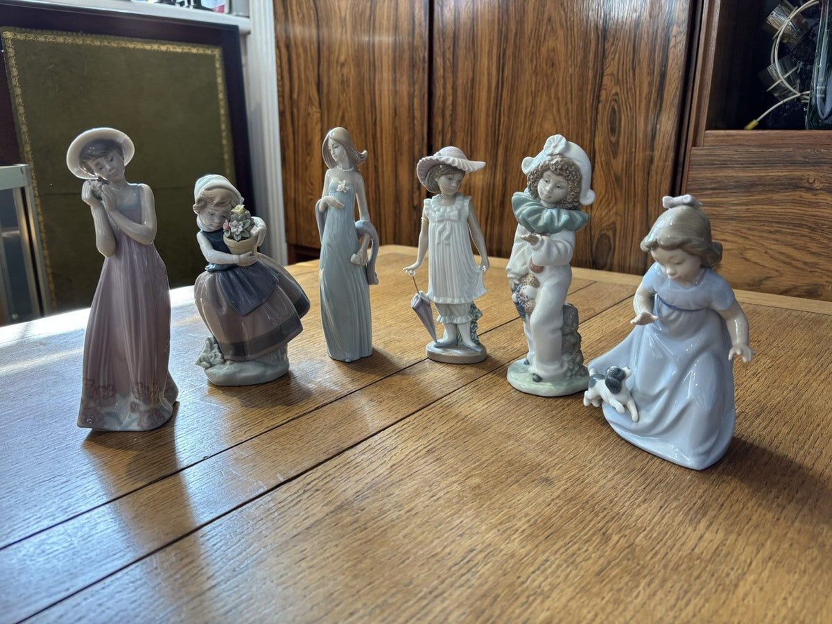 6 Lladro & NAO Figures