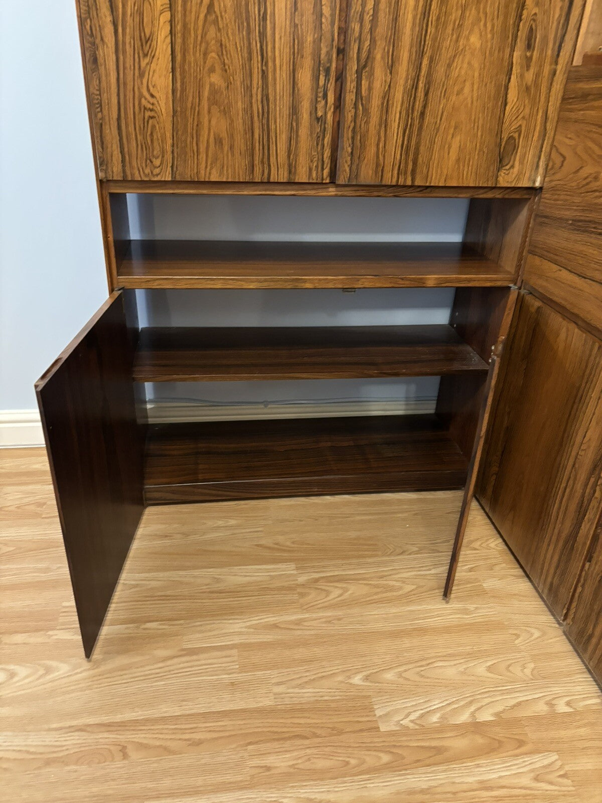Archie Shine Rosewood Cocktail Cabinet, Display Cabinet, Shelves & Cupboards.