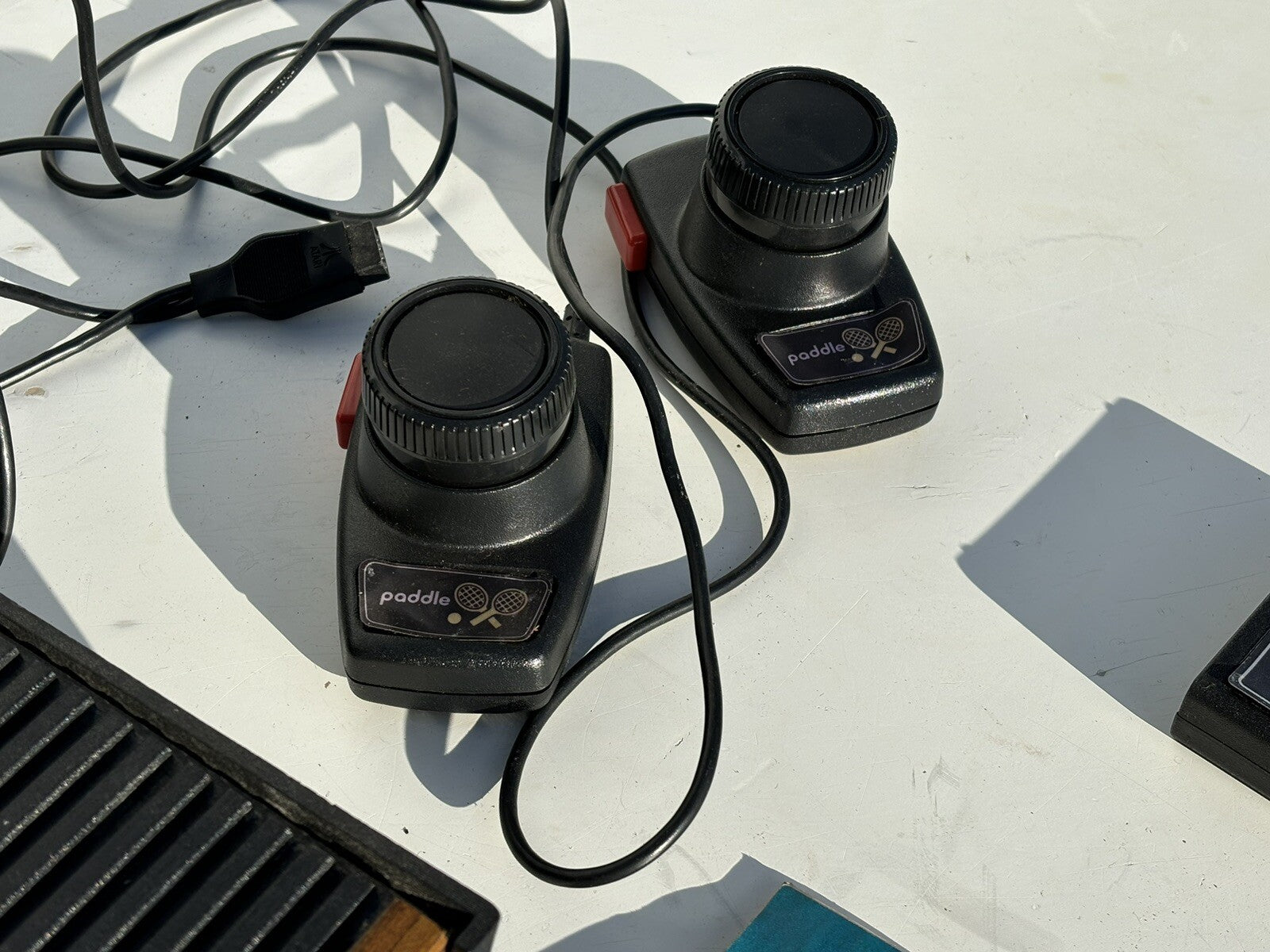 Atari 2600 Computer With Box And Games
