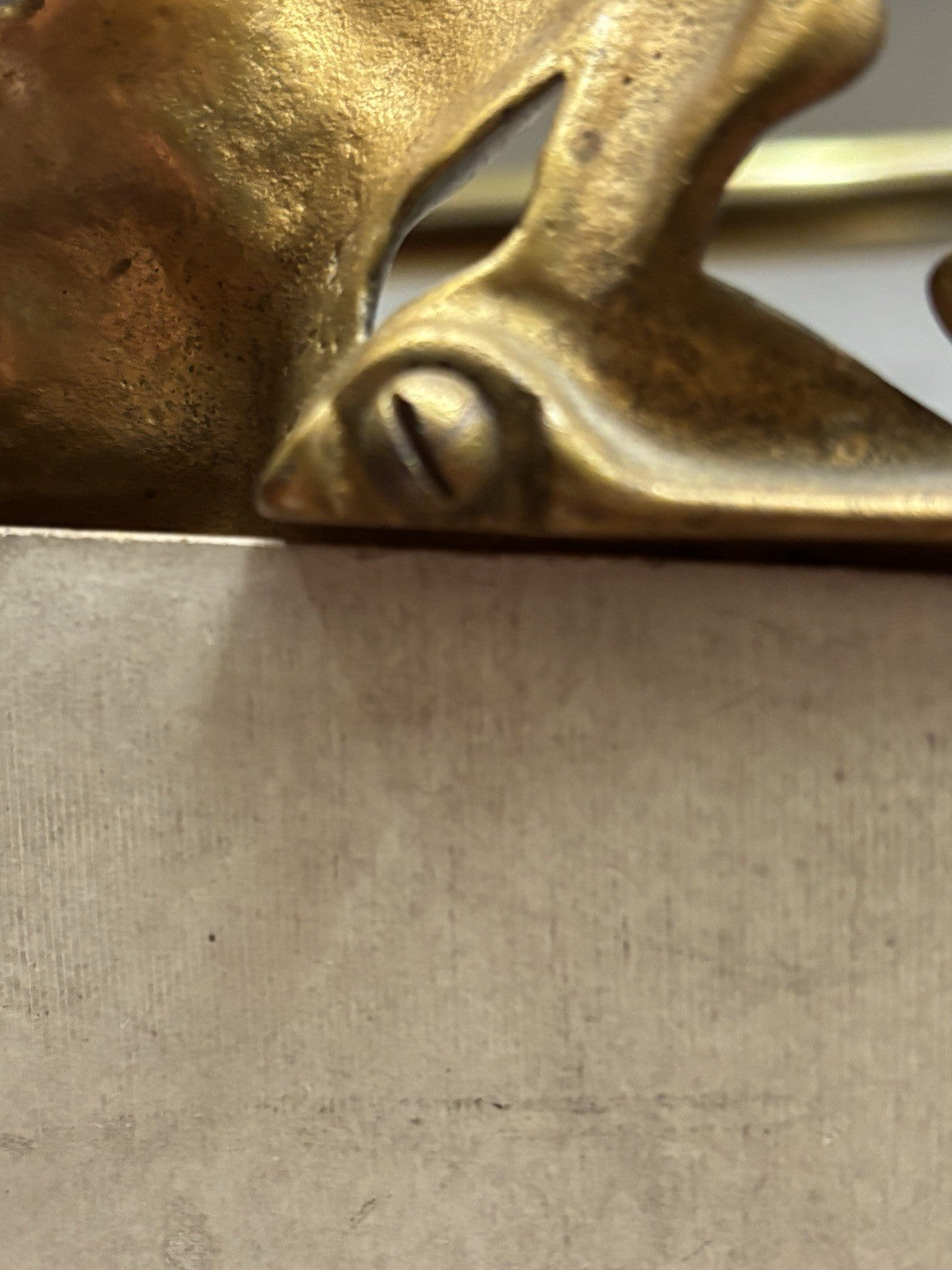 Art Noveau Gilt Bronze Photo Frame
