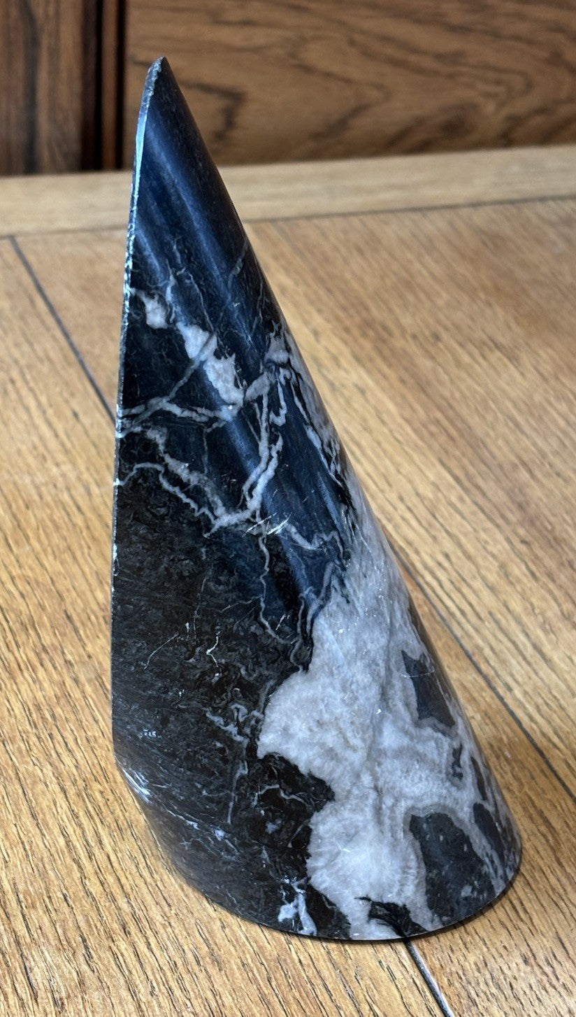 Antique Marble Bookend.
