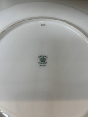 Antique Coalport Cobalt Blue And Gold Decorated Plate
