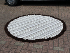 1970's Original Circular Rug