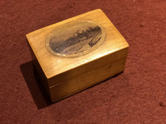 Antique Mauchline ware box.
