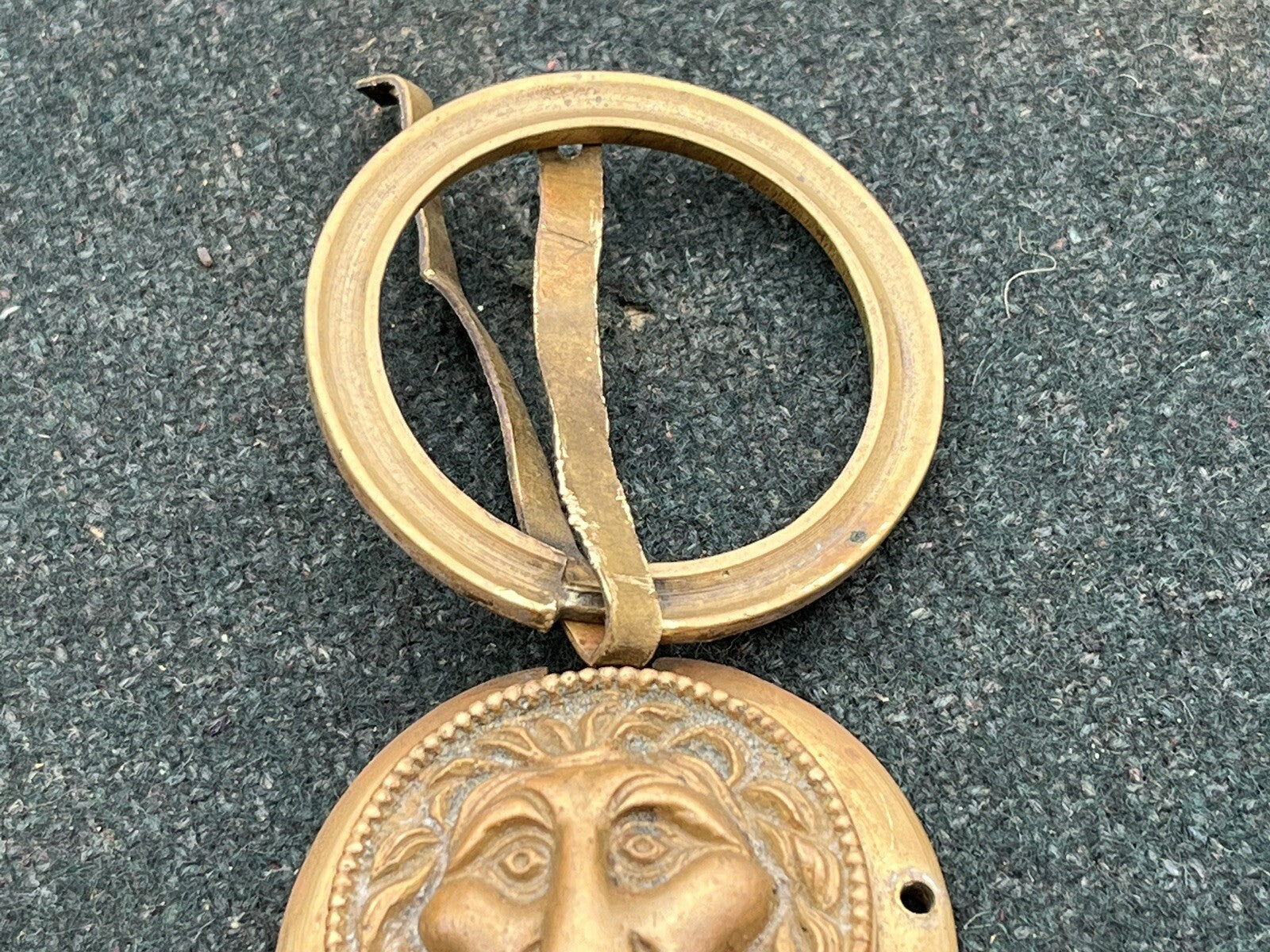 Antique Brass Handles.
