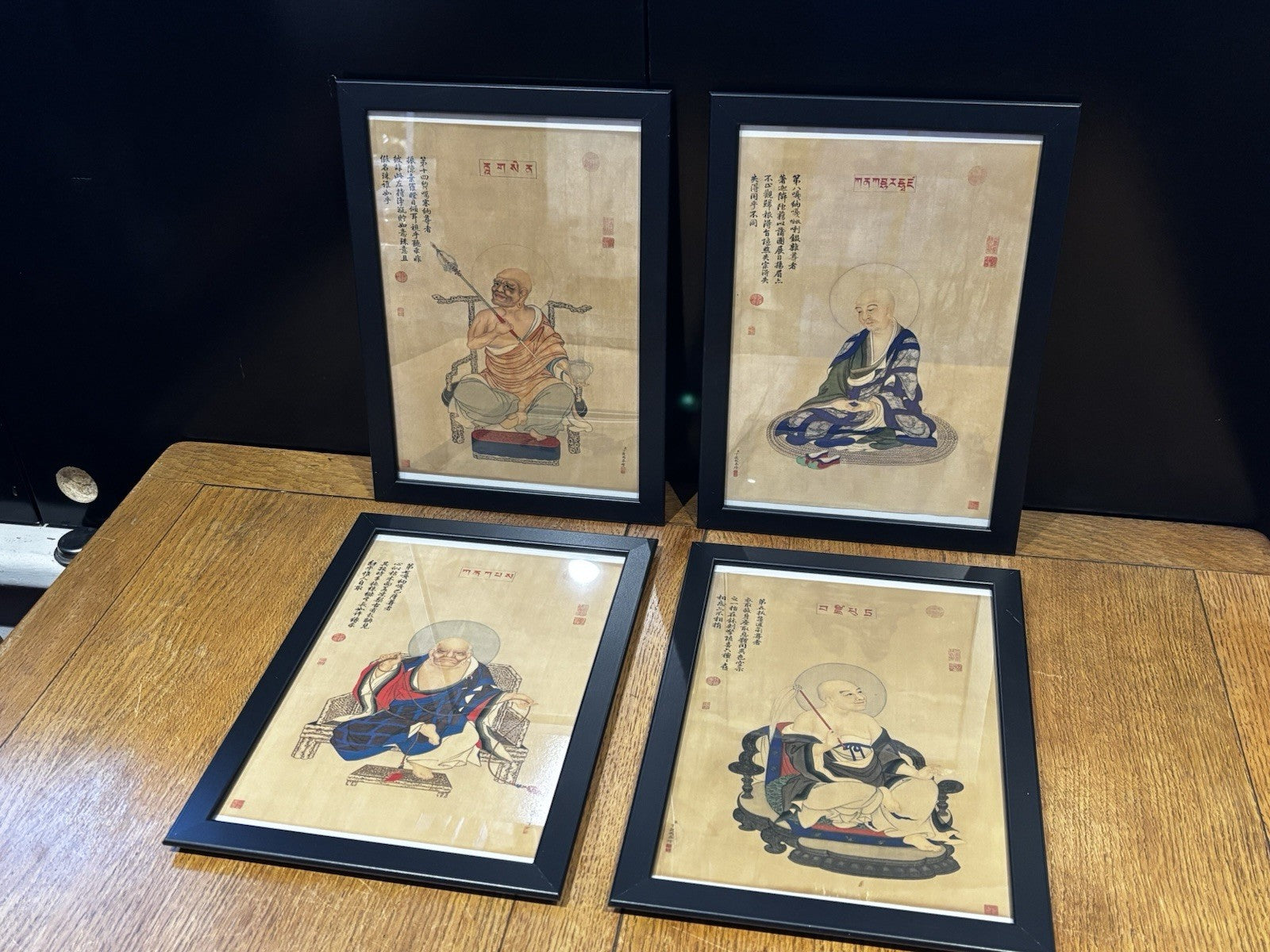 4 Chinese Framed Prints