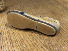 2 Antique Wooden Cobblers Shoe Form's