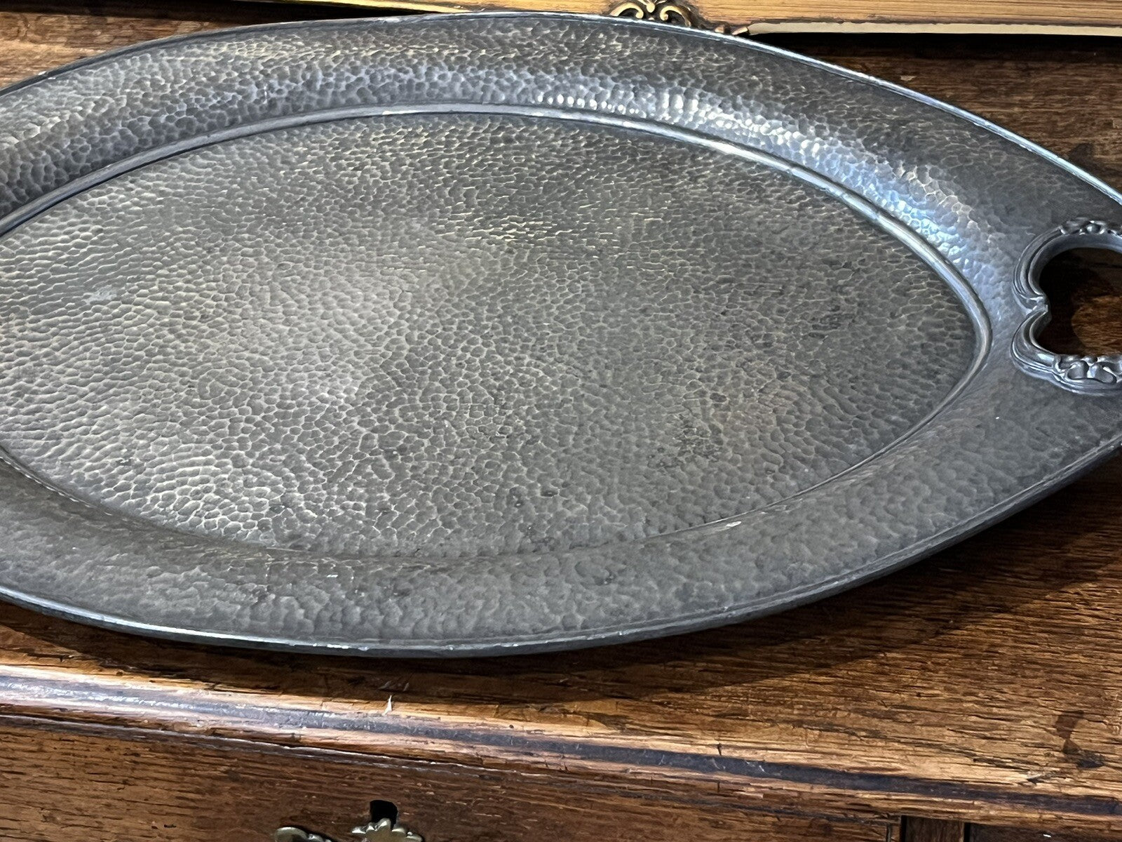 Art Noveau Pewter Tray By Ashberry