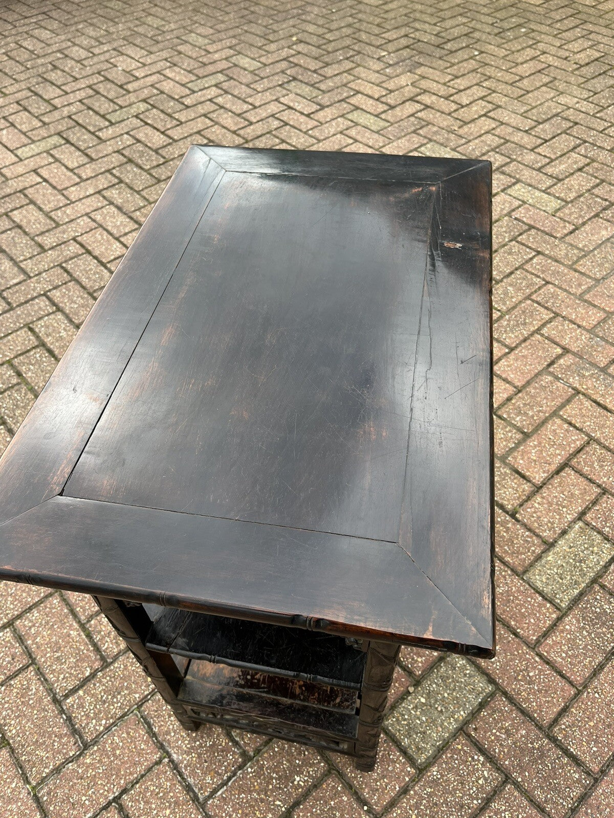19th Century Chinese Hardwood Table With Drawer