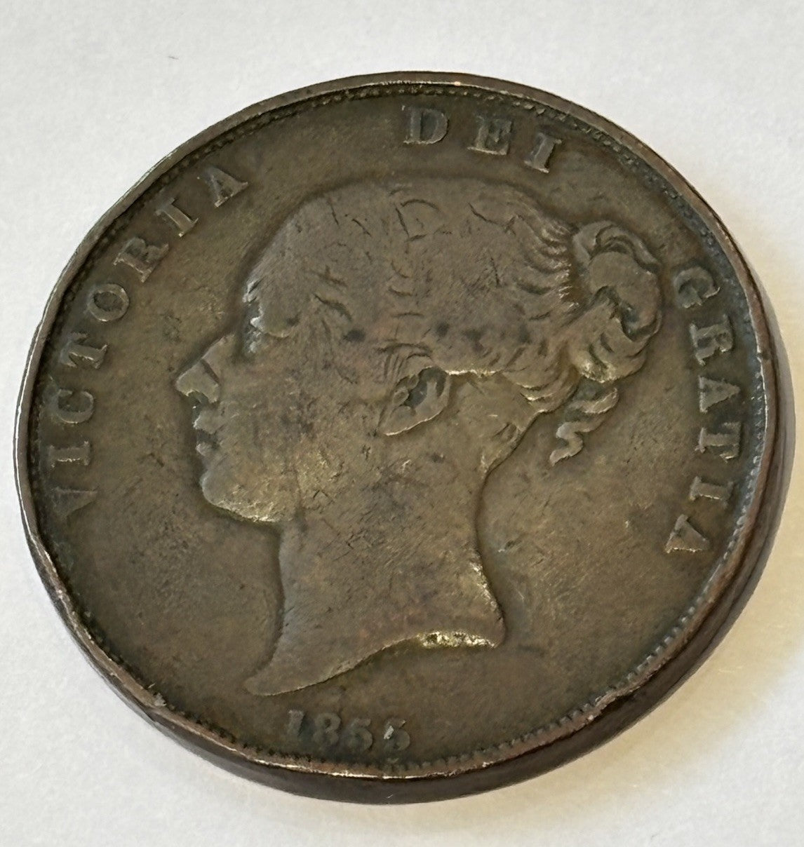 1855 Young Head Victoria Penny