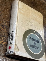 Agatha Christie. Passenger To Frankfurt. 1970 Hardback