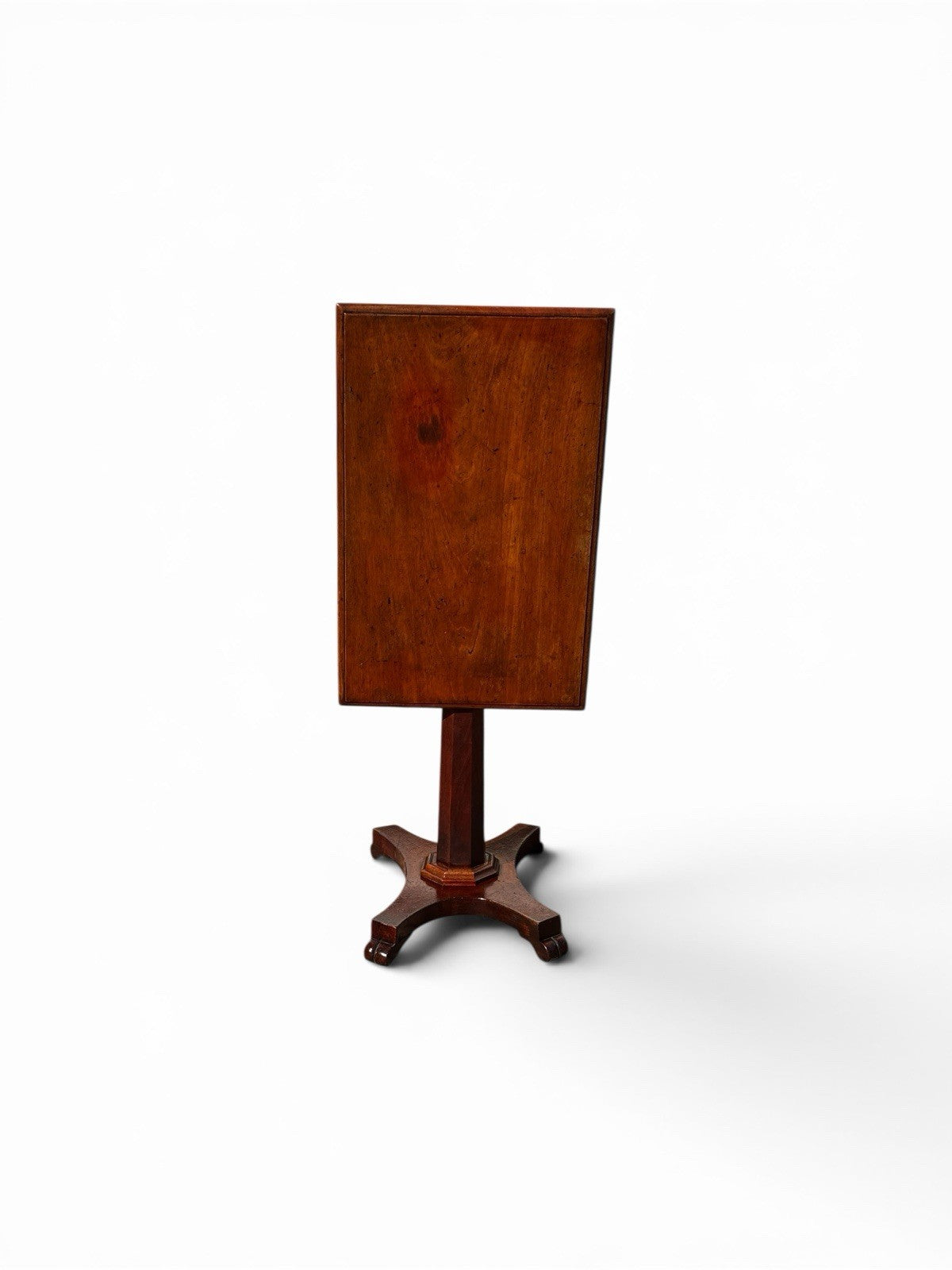 Antique William IV Mahogany Tilt Top Lamp Table/Side Table