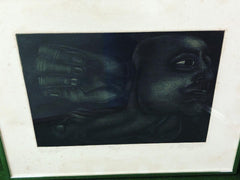 Angel, Signed And Numbered Lithograph