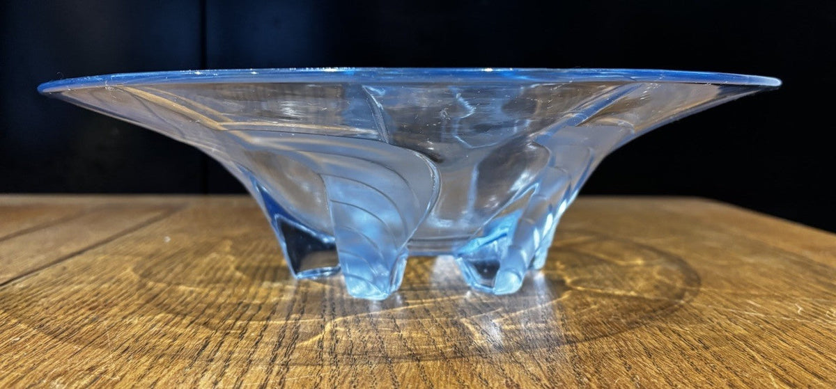 Art Deco Glass Centerpiece Bowl