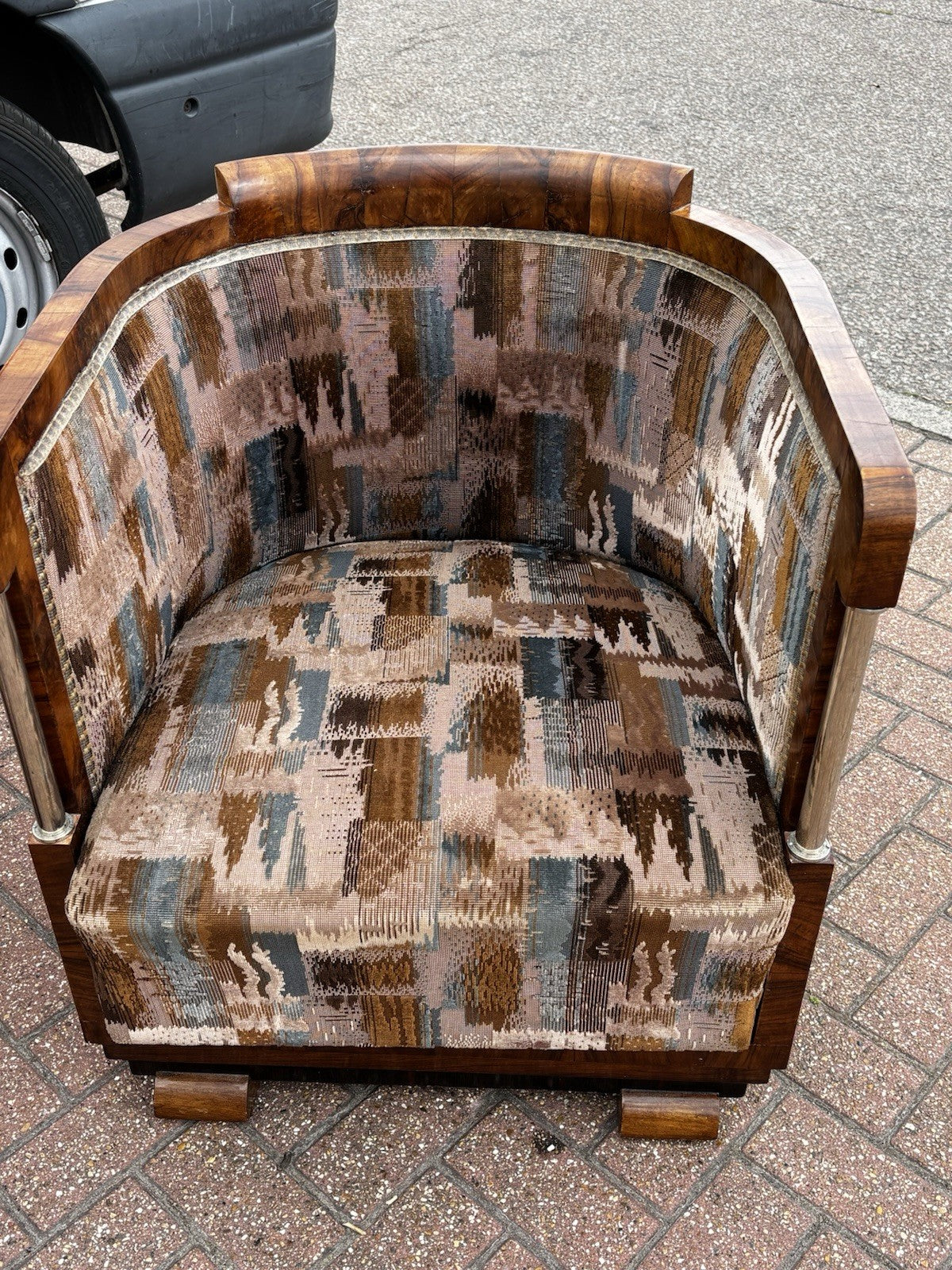 Art Deco 3 Piece Lounge Suite, Fab Condition For It's Age, Desirable dimensions.