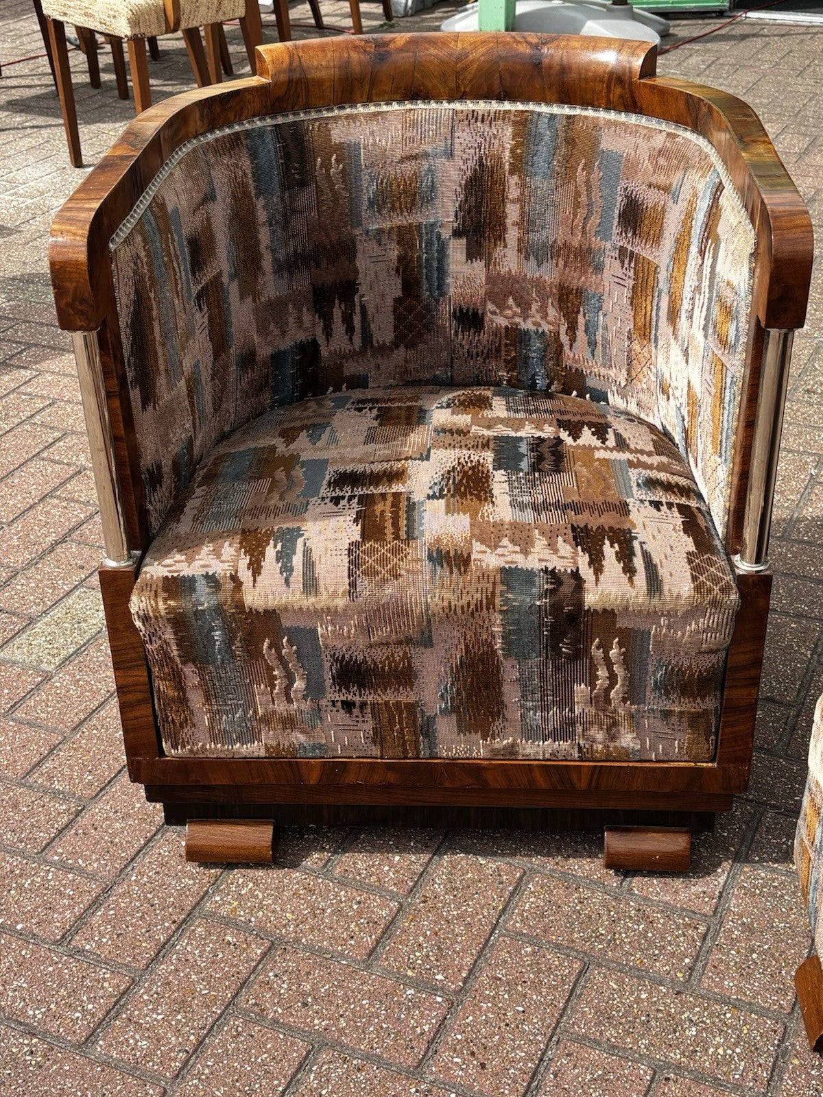 Art Deco 3 Piece Lounge Suite, Fab Condition For It's Age, Desirable dimensions.