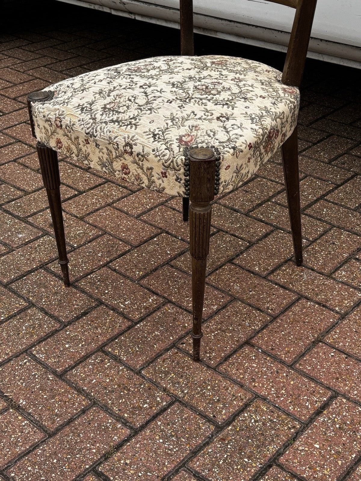1950's Mid Century Ponti High Back Chair