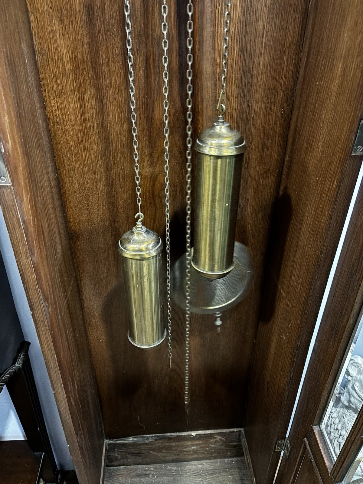 Art Noveau Oak Grandfather/ Longcase Clock