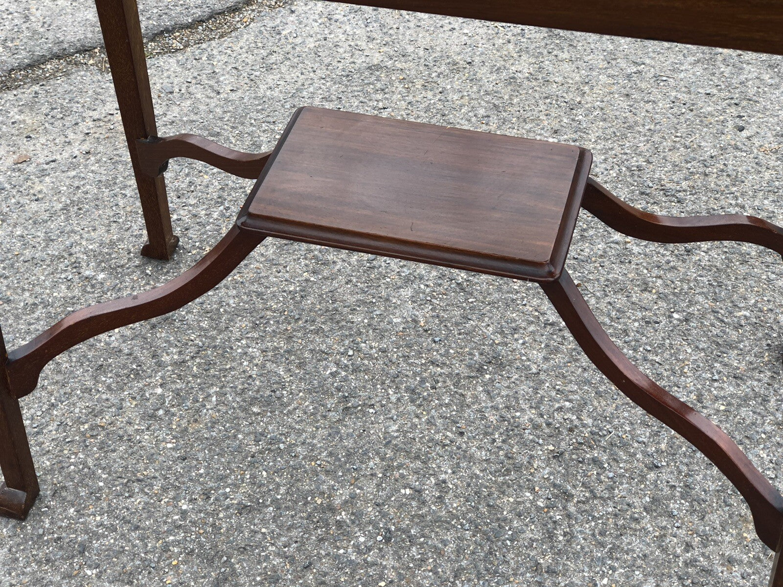 Antique Arts & Crafts Oak & inlaid Games / Card Table